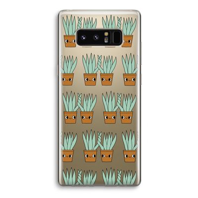 Sansevieria: Samsung Galaxy Note 8 Transparant Hoesje