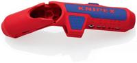 KNIPEX ergostrip universeel ontmantelingsgereedschap 16 95 02 sb kabelstrip-/ontmantelingsgereedschap (rood/blauw, links-handig)
