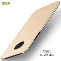 Voor VIVO NEX3 MOFI Frosted PC ultradun hard case (goud)