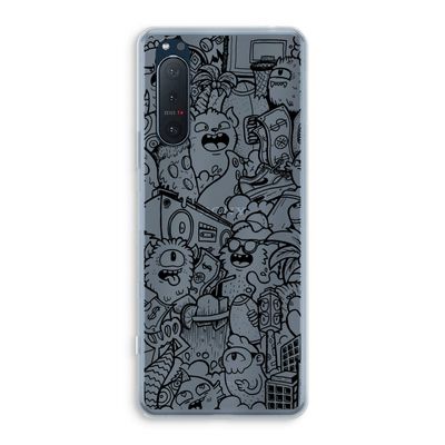Vexx Black City : Sony Xperia 5 II Transparant Hoesje
