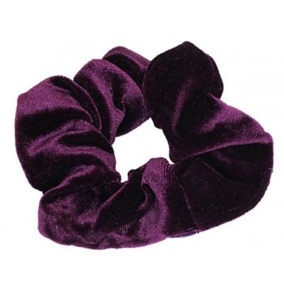 scrunchie Velvet Purple