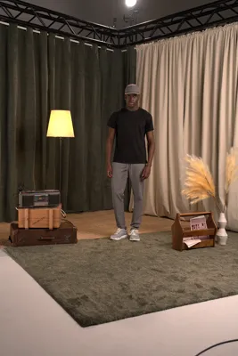 Cou7ure Essentials Reflection T-Shirt Heren Zwart - Maat M - Kleur: Zwart | Soccerfanshop Cou7ure Essentials Reflection T-Shirt Heren Zwart - Maat M - Kleur: Zwart | Soccerfanshop