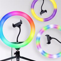 DÖRR Vlogging Kit VL-26 RGB LED-ringlamp Aantal LEDs: 130 - thumbnail