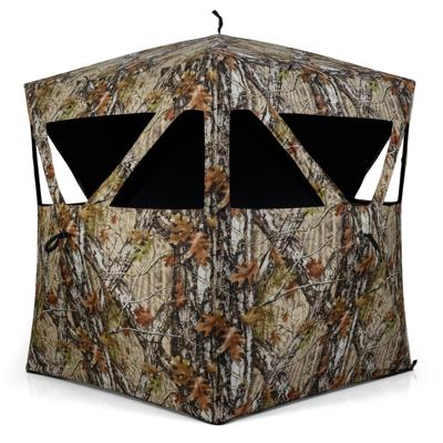 Jachtverbergplaats Tweepersoons Grondtent Draagbare pop-up Camouflage Schuilplaats 140 x 140 x 170 cm