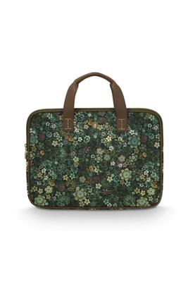 Pip Studio Olivia Laptoptas Tutti i Fiori Groen