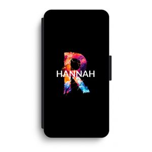 Abstract Spectrum: iPhone XR Flip Hoesje
