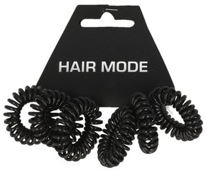 Hair Mode Haarelastiek Kabel Klein Zwart