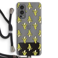 Bananas: OnePlus Nord 2 5G Transparant Hoesje met koord