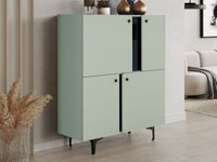 Commode COLORUS 4 deuren salie groen - thumbnail