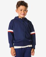 HEMA Kinder trainingsjas donkerblauw (donkerblauw)