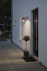 Konstsmide Vega 412-320 LED-buitenlamp (wand) Energielabel: F (A - G) LED LED vast ingebouwd 5 W Staal