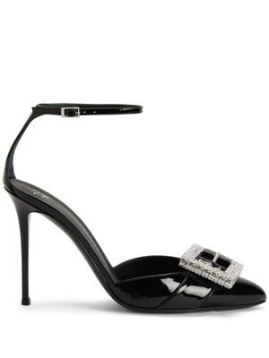 Giuseppe Zanotti escarpins Miss Buckle 105 mm - Noir