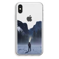 Wanderlust: iPhone XS Transparant Hoesje
