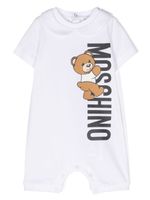 Moschino Kids grenouillère à imprimé Teddy Bear - Blanc - thumbnail