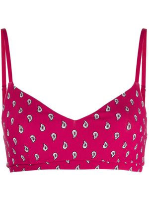 The Upside Sport-bh met paisley-print - Roze The Upside Sport-bh met paisley-print - Roze