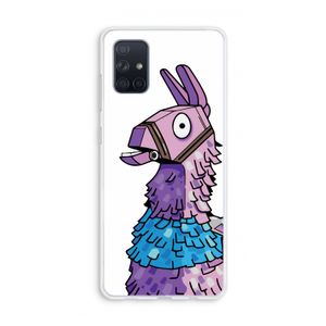 Lama: Galaxy A71 Transparant Hoesje