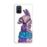 Lama: Galaxy A71 Transparant Hoesje