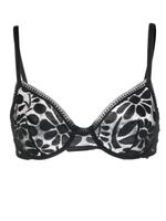 ERES soutien-gorge en dentelle à fleurs - Noir