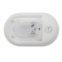 D4348 10-24V 3-3.5 W 4000-4500K 280LM RV jacht 24 STKS LED lampen Dome licht plafond lamp met onafhankelijke Schakelbediening