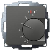 Eberle UTE 2800-F-Anthrazit-55 Kamerthermostaat Inbouw (in muur) 10 tot 40 °C