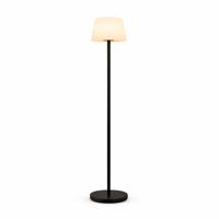 Staande lamp Nesari sole - Met afneembare voet en oplaadbaar via USB C of met solarenergie - Inclusief afstandsbediening om te kiezen uit zes RGB-kleuren