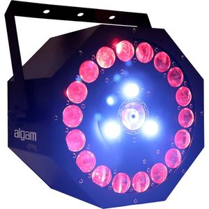 Algam Lighting Sunflower RGBW LED lichteffect met stroboscoop & laser