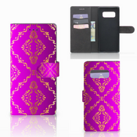 Wallet Case Samsung Galaxy Note 8 Barok Roze - thumbnail
