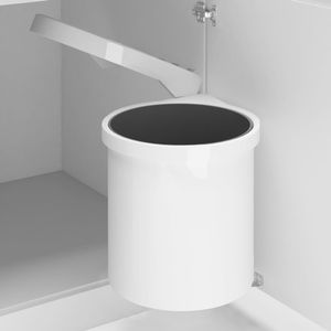 VidaXL Keukenvuilnisbak inbouw 8 l kunststof