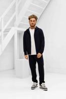 Cou7ure Essentials Reflection Hoodie Trainingspak Heren Donkerblauw - Maat S - Kleur: Donkerblauw | Soccerfanshop