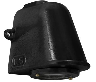 KS Verlichting Mat zwarte wandspotOffshore - 6505K4