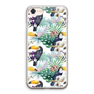 Tukans: iPhone 8 Transparant Hoesje