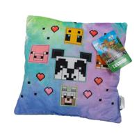 Minecraft kussen tie-dye - 35 cm - thumbnail