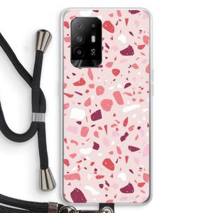 Terrazzo N°15: Oppo A95 5G Transparant Hoesje met koord