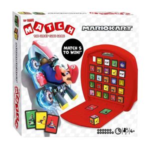 Winning Moves MATCH - Mario Kart 20 min Bordspel Strategie