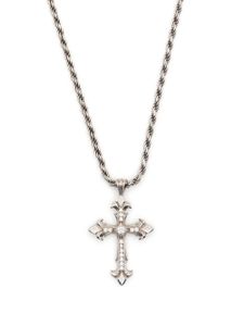 Emanuele Bicocchi collier à pendentif Fleury Cross - Argent