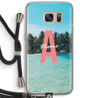 Pacific Dream: Samsung Galaxy S7 Transparant Hoesje met koord