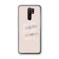 Right Place: Xiaomi Redmi 9 Transparant Hoesje