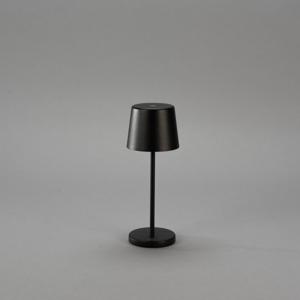 KonstSmide Oplaadbare tafellampVence mini zwart - 7887-750