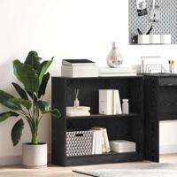 Boekenkast Zwart eiken 80 x 24 x 109 cm Spaanplaat