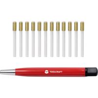TOOLCRAFT TO-5864070 Reinigingsborstel voor glasvezel/glasvezelgumstiften/glasgum diameter 4 mm Diameter 11 mm 12 stuk(s) - thumbnail