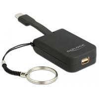 DeLOCK 63939 video kabel adapter 0,03 m USB Type-C mini DisplayPort Zwart - thumbnail