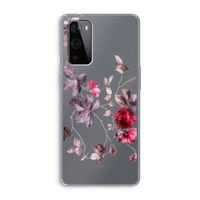 Mooie bloemen: OnePlus 9 Pro Transparant Hoesje