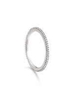 Monica Vinader bague Eternity - Argent