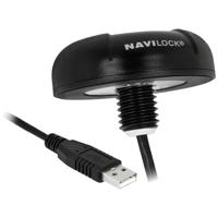 Navilock NL-8004U GPS ontvanger USB Zwart - thumbnail