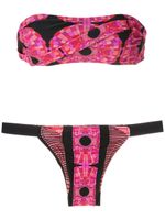 Amir Slama bikini à haut bandeau - Noir