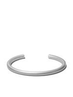 Le Gramme brushed bangle bracelet - Argent - thumbnail