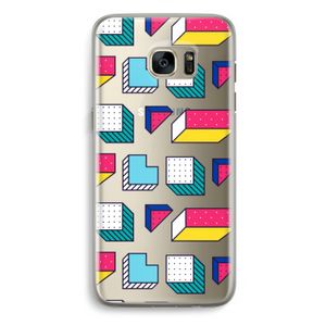 8-bit N°7: Samsung Galaxy S7 Edge Transparant Hoesje