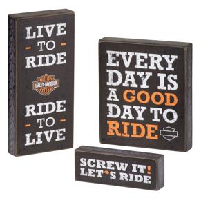 Harley-Davidson Bar Borden Trio LAATSTE STUKS
