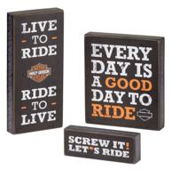 Harley-Davidson Bar Borden Trio LAATSTE STUKS Harley-Davidson Bar Borden Trio LAATSTE STUKS