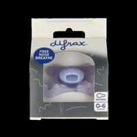 Fopspeen natural 0-6 maanden cotton candy lavander 1 Stuks